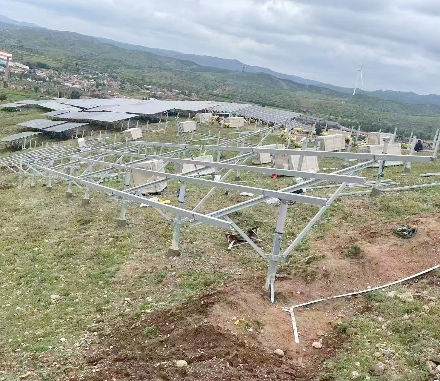 Fiber Reinforced Polymer Solar PV Mounting System, 1/5 Weight of steel & 150% Strength of Steel, 
Zero Corrosion